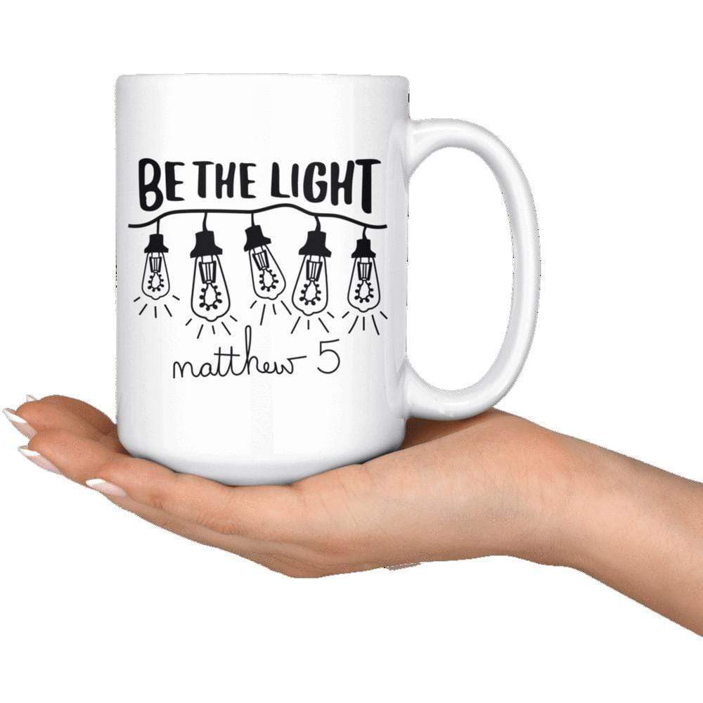 Be The Light Matthew 5 Mug 15oz - Image 3