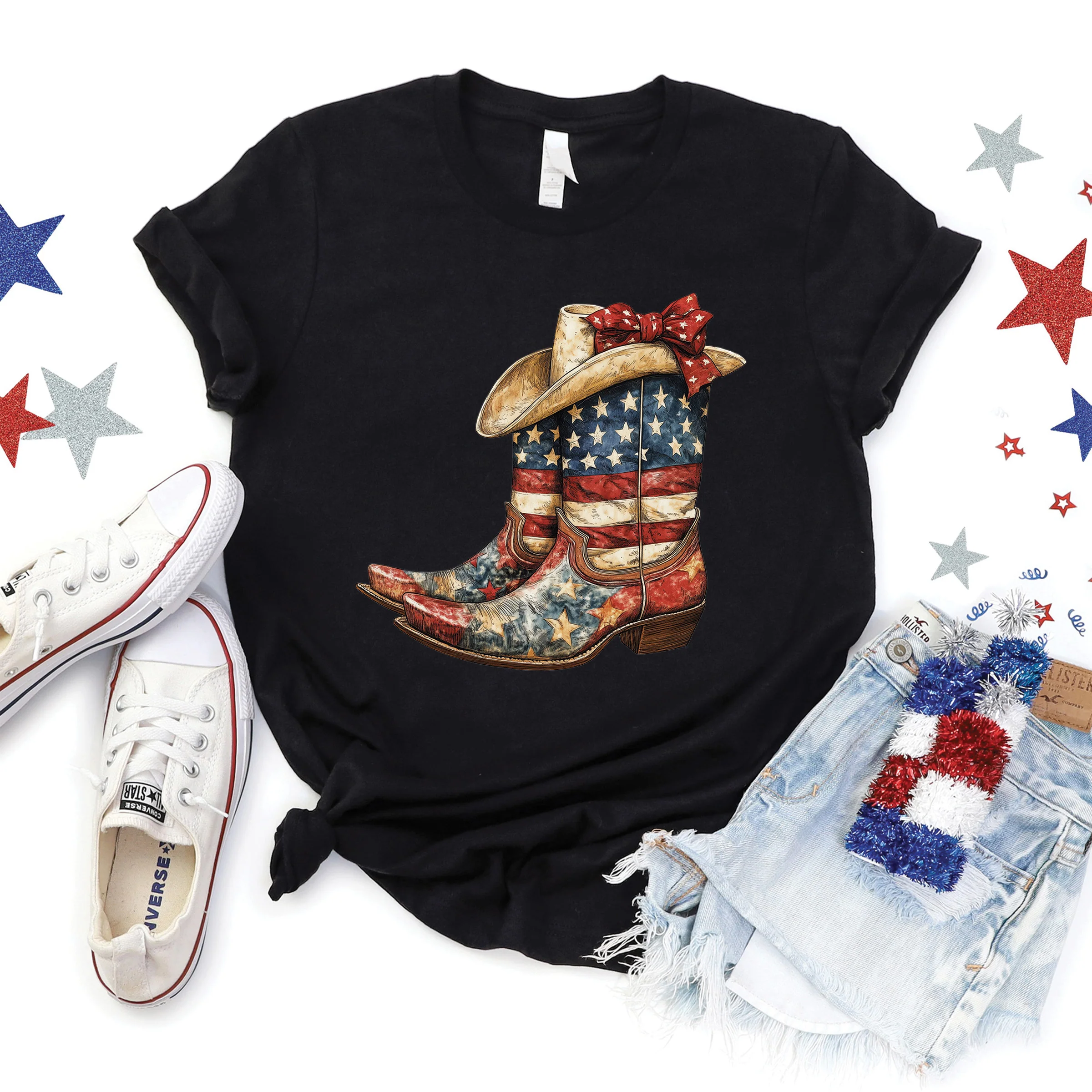 Boots Tee