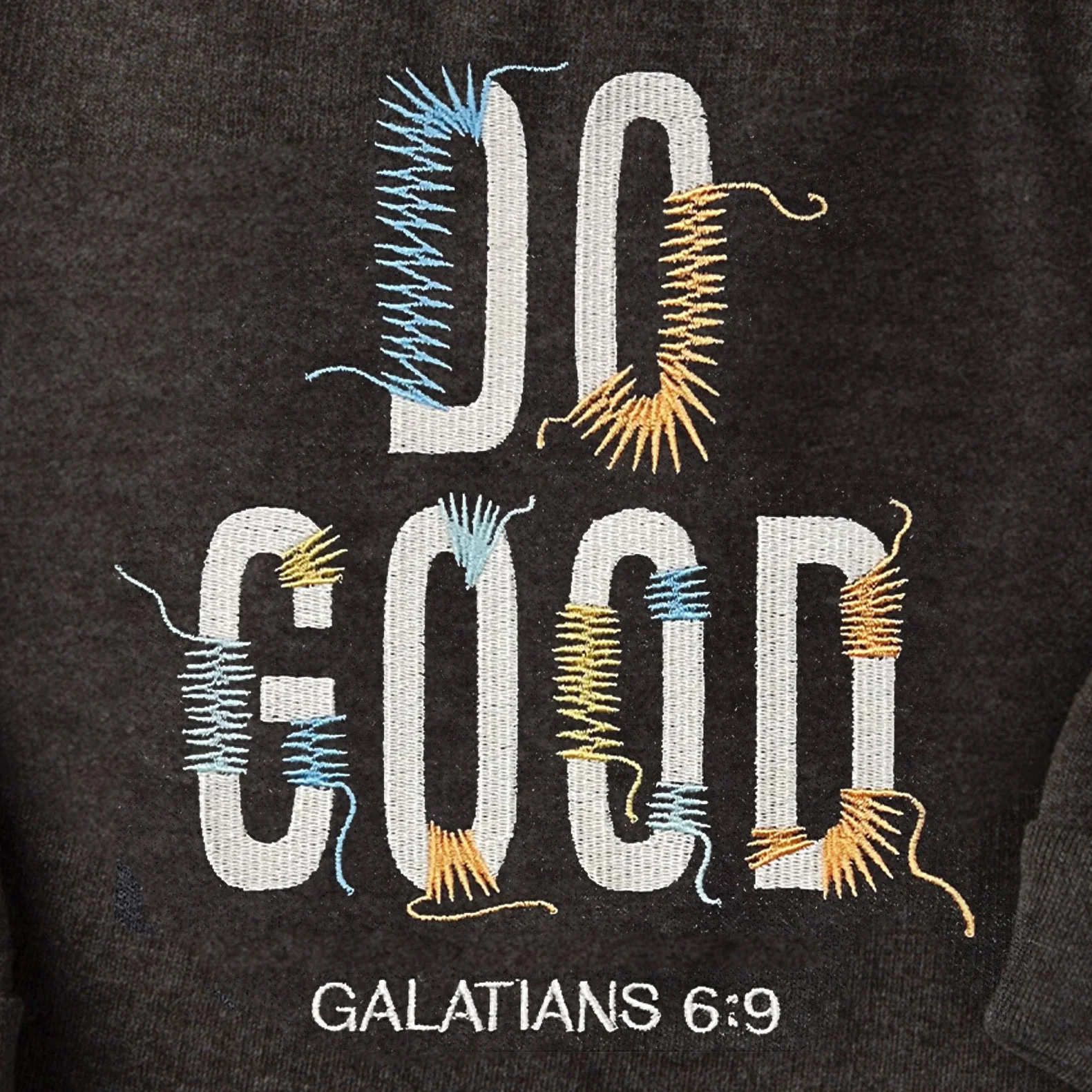 Do Good Embroidered Crewneck Sweatshirt - Image 4