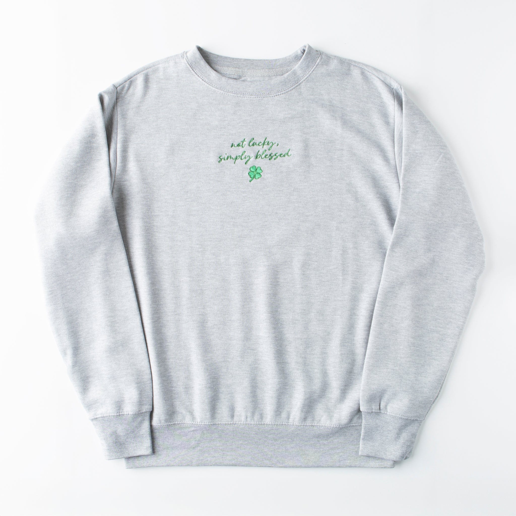 Embroidered Simply Blessed Sweatshirt - Image 4