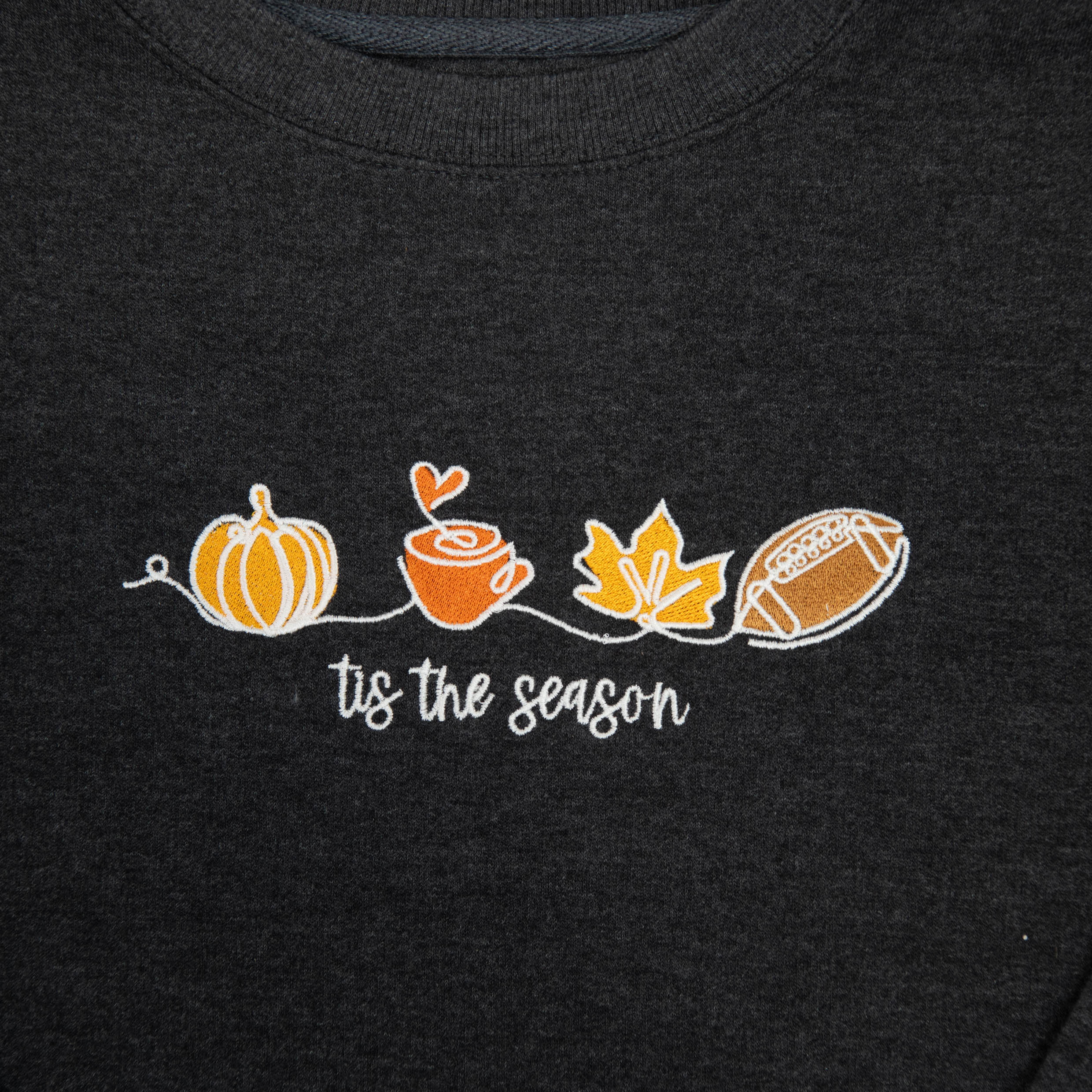 Embroidered Tis the Season Sweatshirt - Image 4
