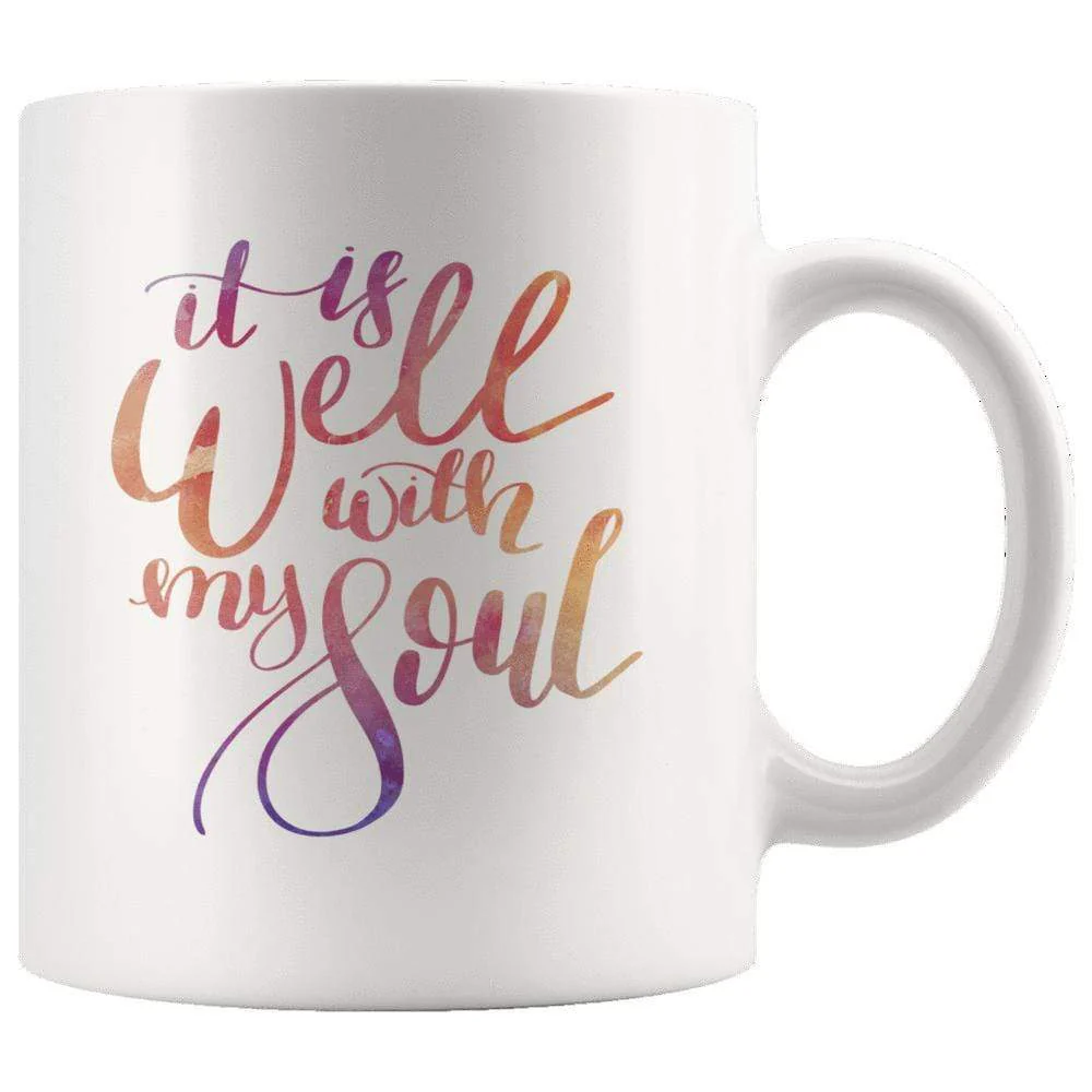 It Is Well With My Soul Mug 11oz - Image 2