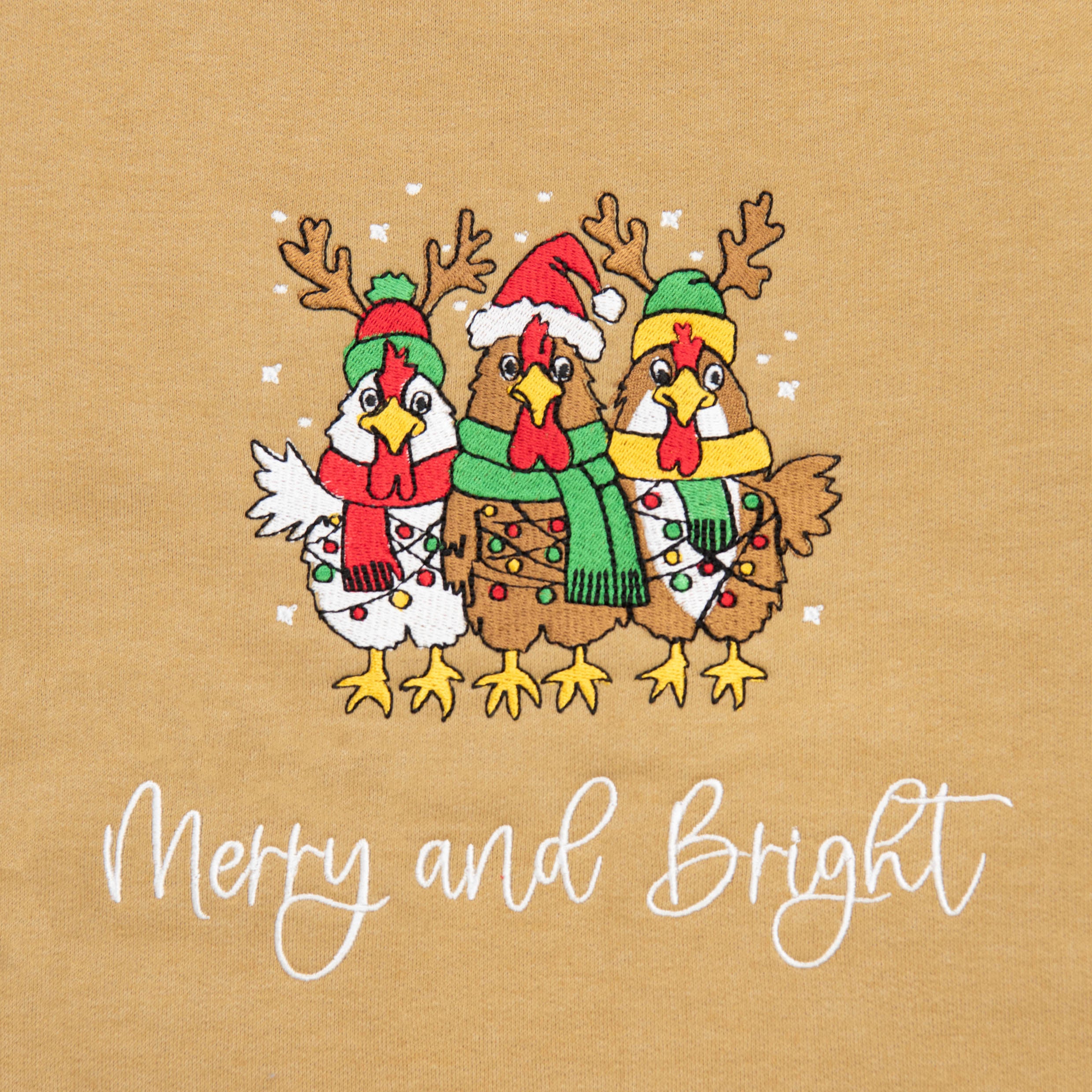 Merry and Bright Chicken Sweatshirt - 18 - Image 2