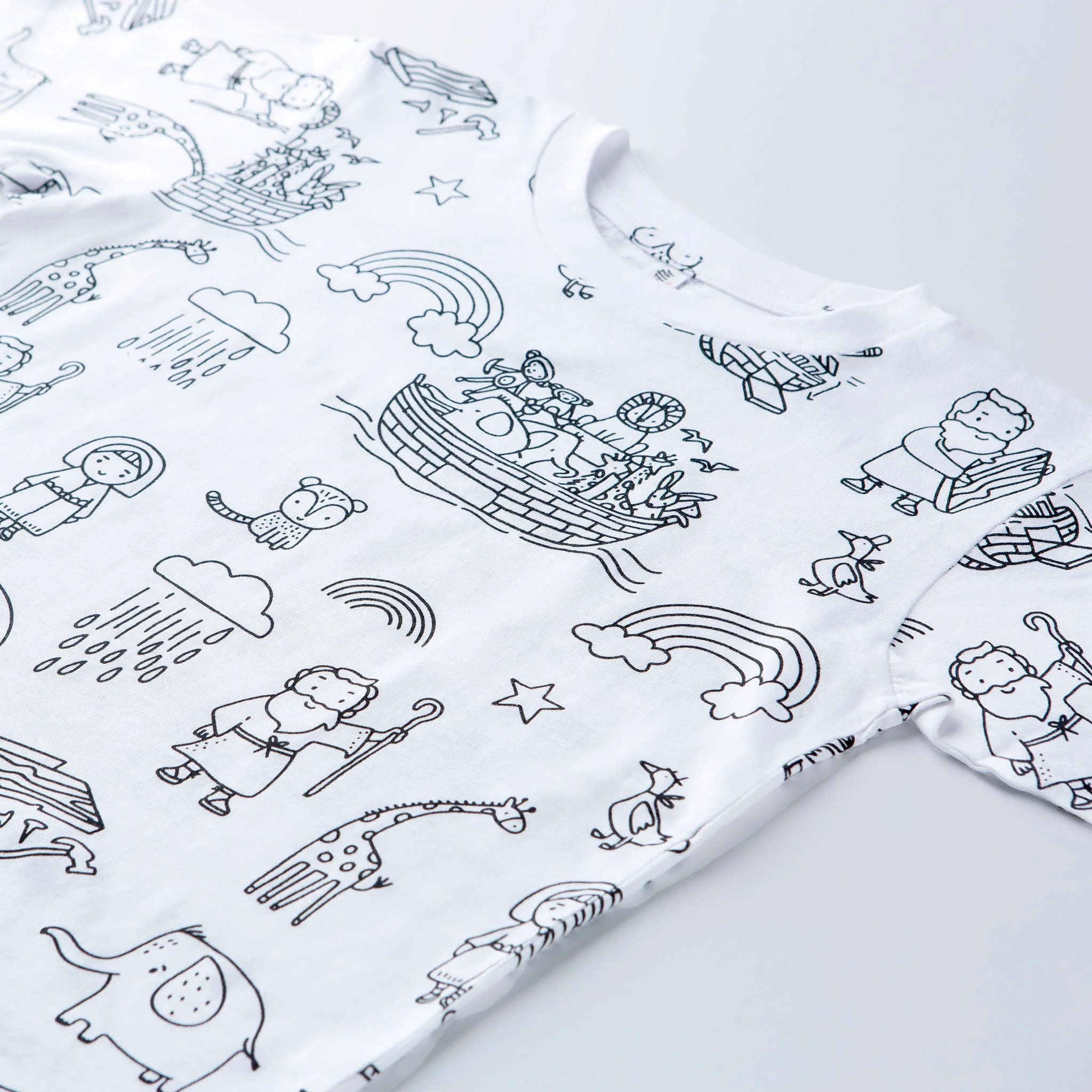 Noah Color Me T-Shirt for Kids! - Image 3