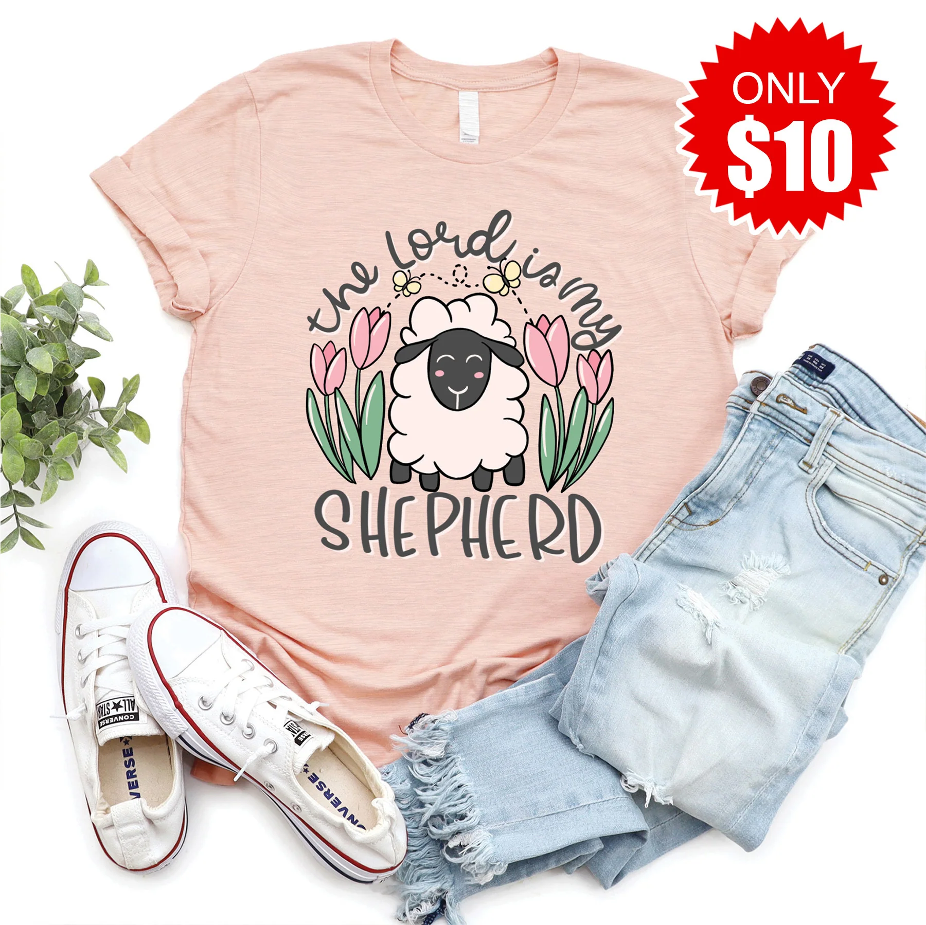 The Lord is My Shepherd Tee - 10