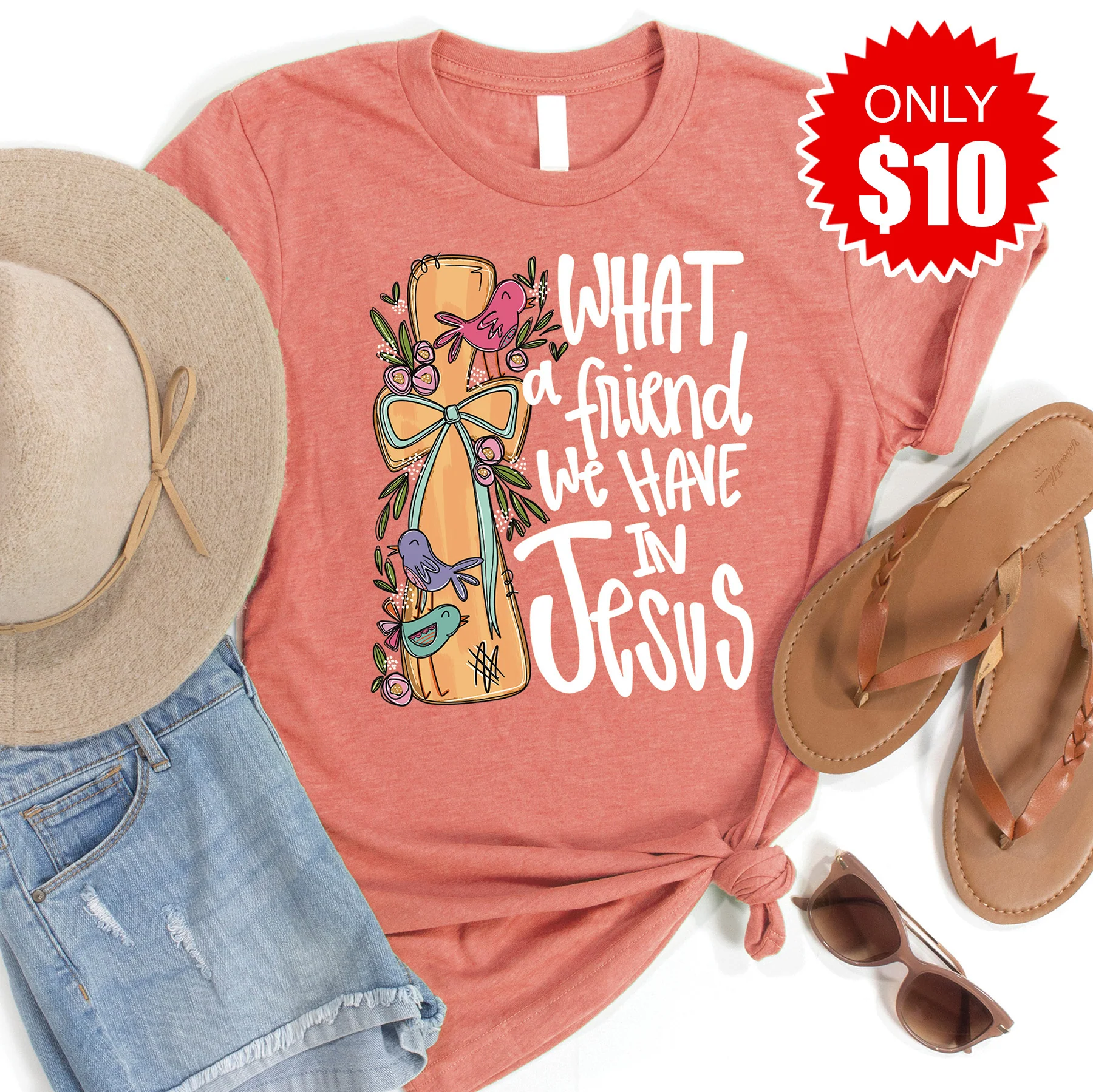 What a Friend We Have in Jesus Tee - 10